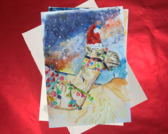 Christmas Camel Digital Download